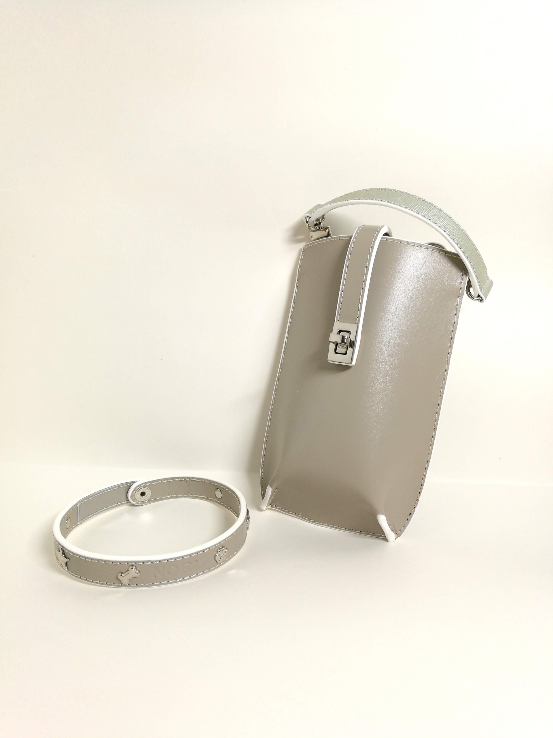 mobile holder ＆ dog choker